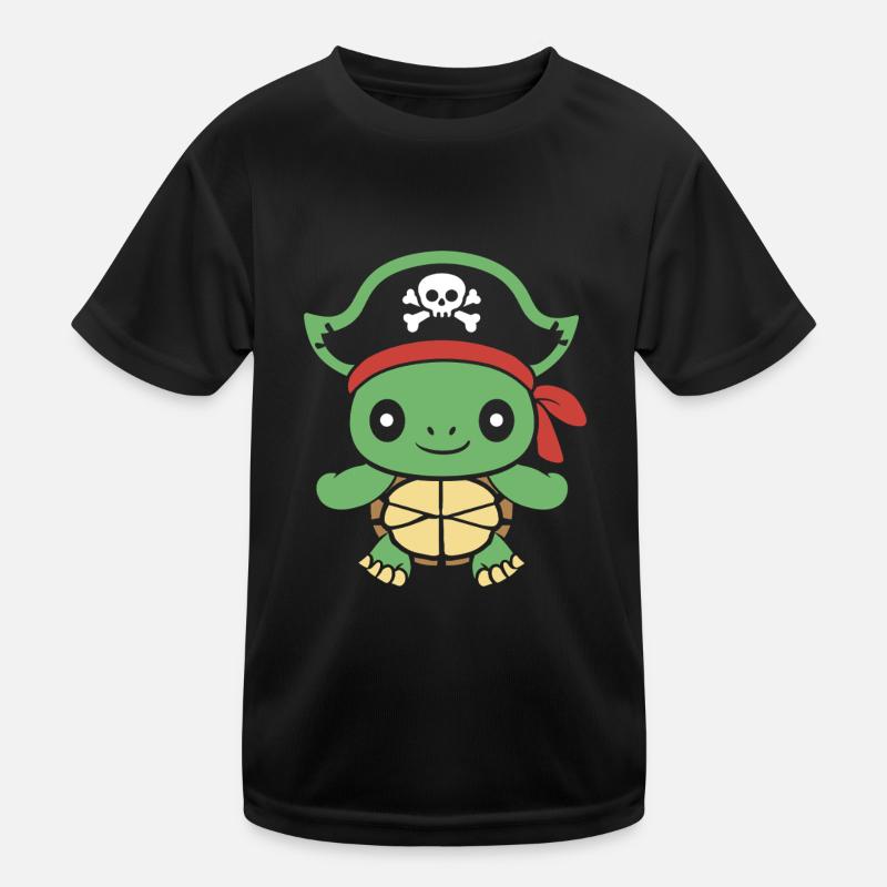 Pirat Kinder Funktions-T-Shirt