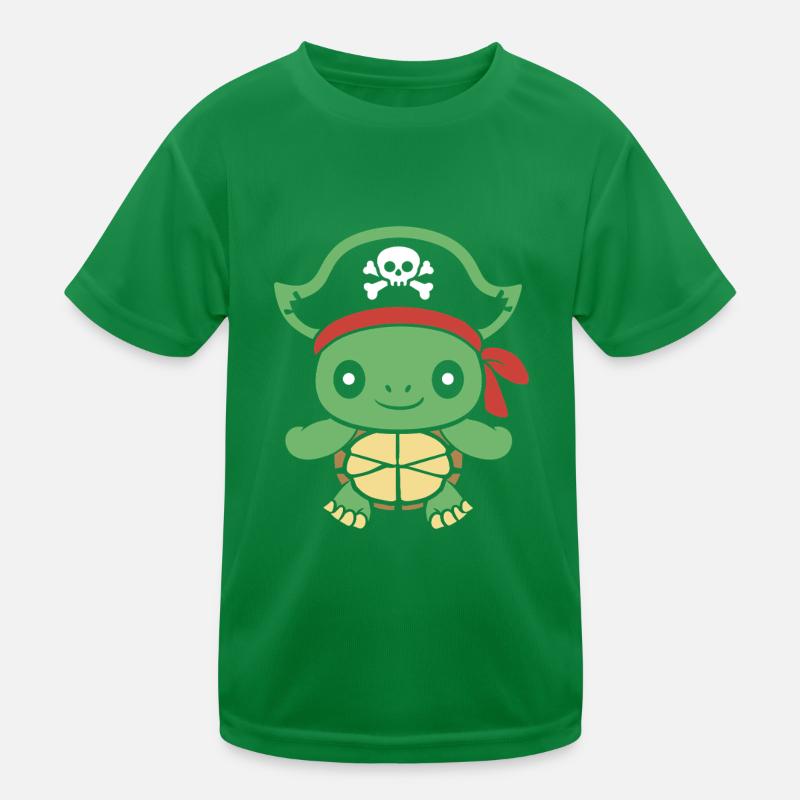 Pirat Kinder Funktions-T-Shirt