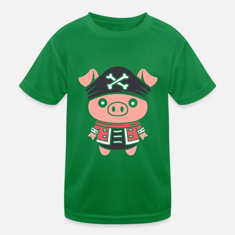 pirate Kids Functional T-Shirt