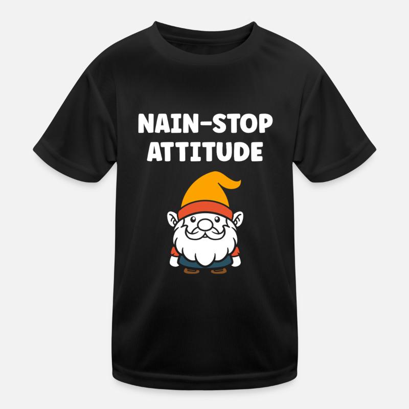 Zwerg Kinder Funktions-T-Shirt