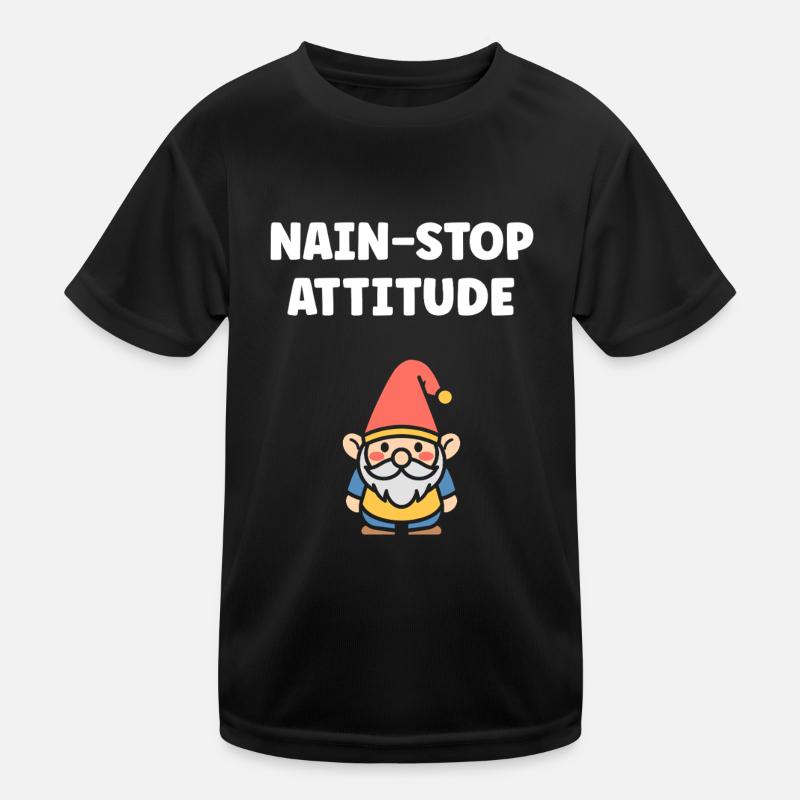 Zwerg Kinder Funktions-T-Shirt