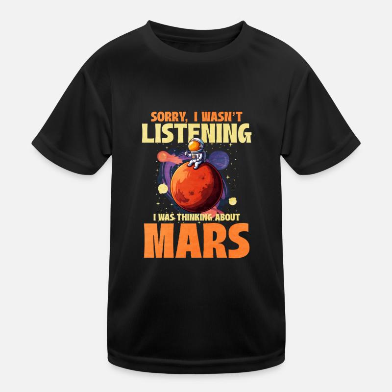 Mars Kinder Funktions-T-Shirt