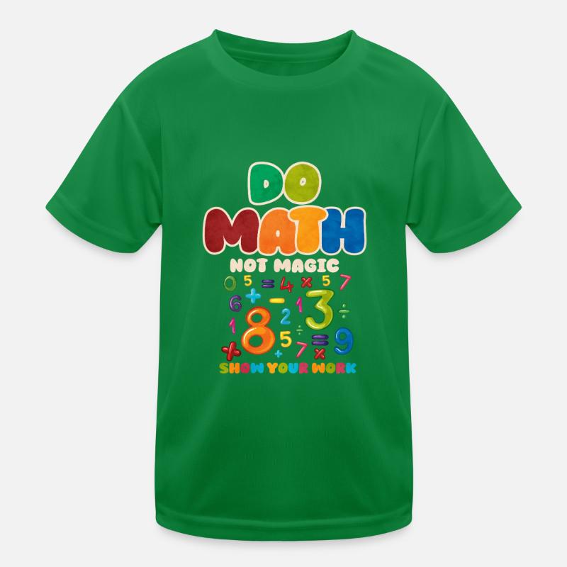 Mathématiques T-shirt sport Enfant