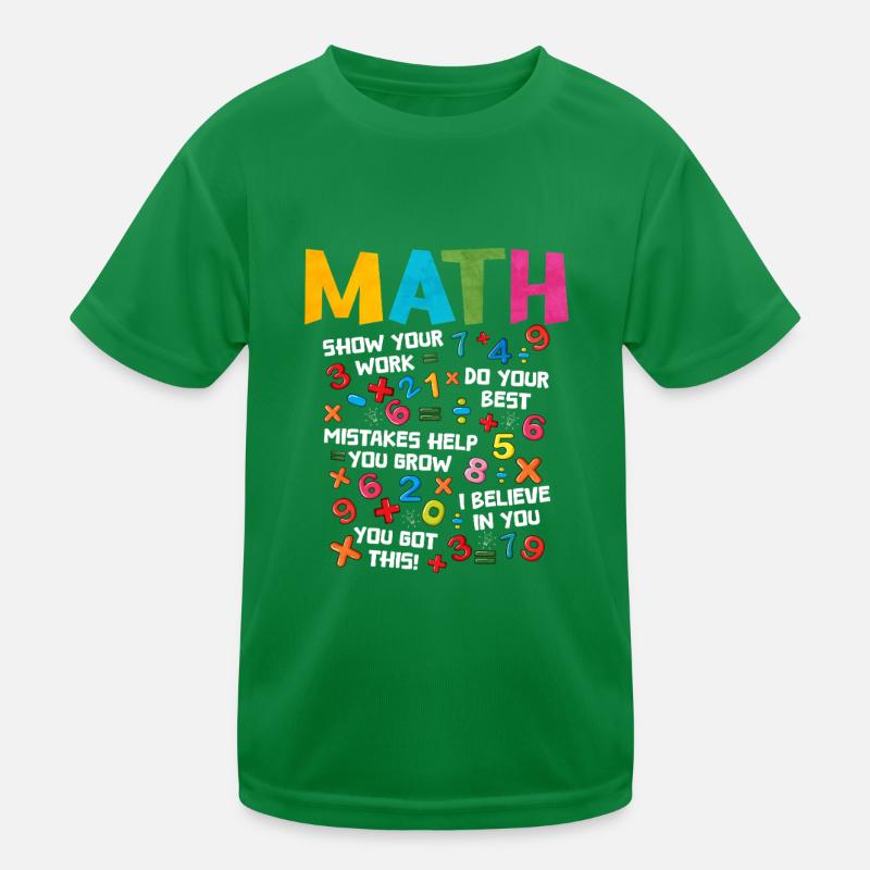 Math Kids Functional T-Shirt