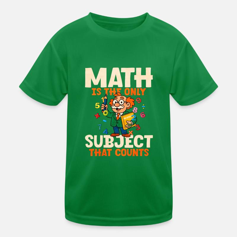 Math Kids Functional T-Shirt