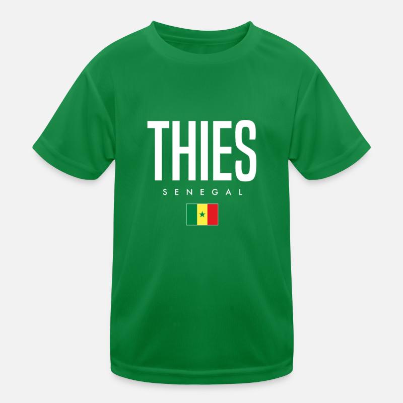 Thies Senegal Kids Functional T-Shirt