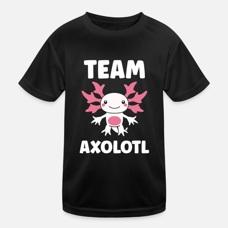 Axolotl Kinder Funktions-T-Shirt