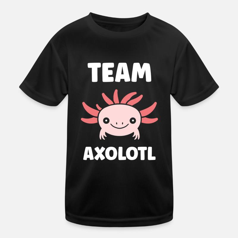 Axolotl Kinder Funktions-T-Shirt