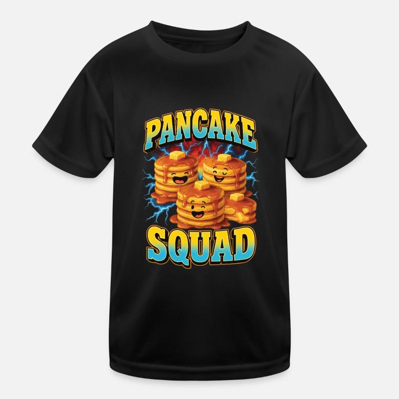 Pfannkuchen Kinder Funktions-T-Shirt