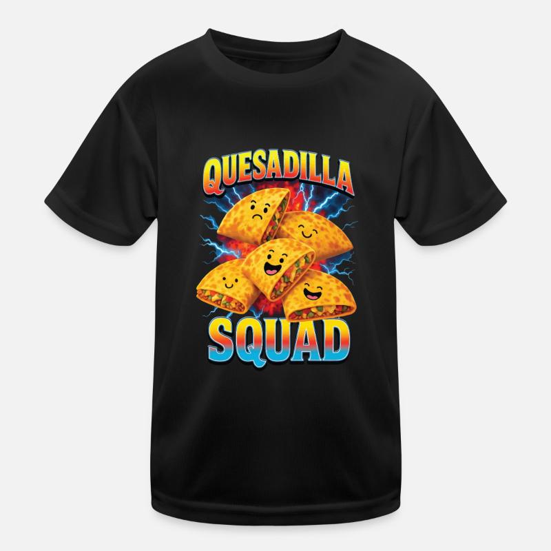 Quesadilla Kinder Funktions-T-Shirt