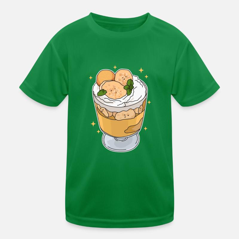 Bananenpudding Bananen Pudding Geschenk Kinder Funktions-T-Shirt