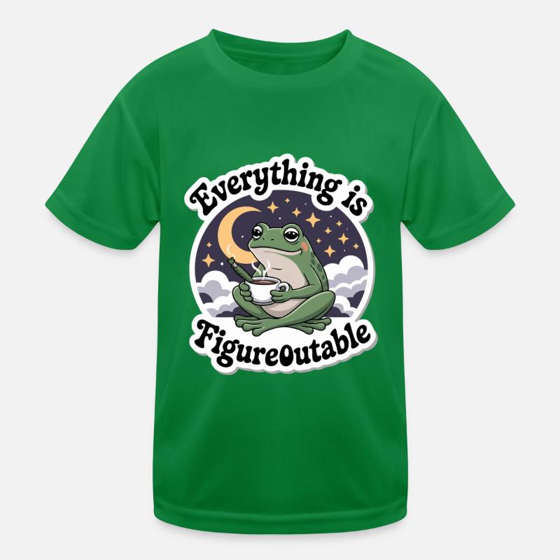 FROG GENTLY Kids Functional T-Shirt