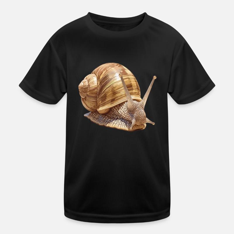 Snails Snail Kids Functional T-Shirt