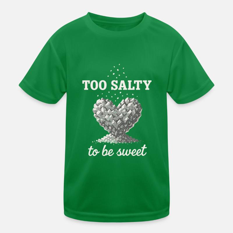 Salt Lover Sodium Dependent Nacl Meme Kids Functional T-Shirt