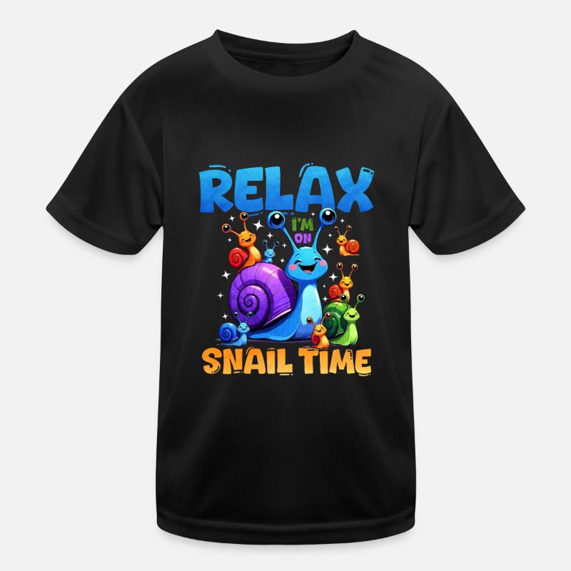 Snail Kids Functional T-Shirt
