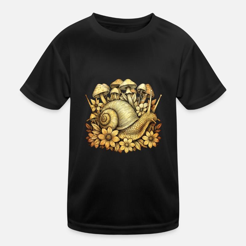 Snail Kids Functional T-Shirt