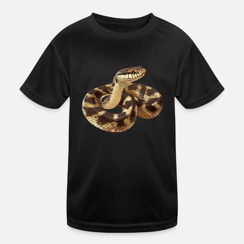 Schlangen Schlange Kinder Funktions-T-Shirt