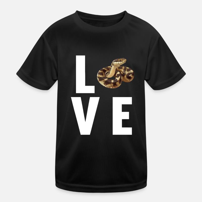 Schlangen Schlange Kinder Funktions-T-Shirt