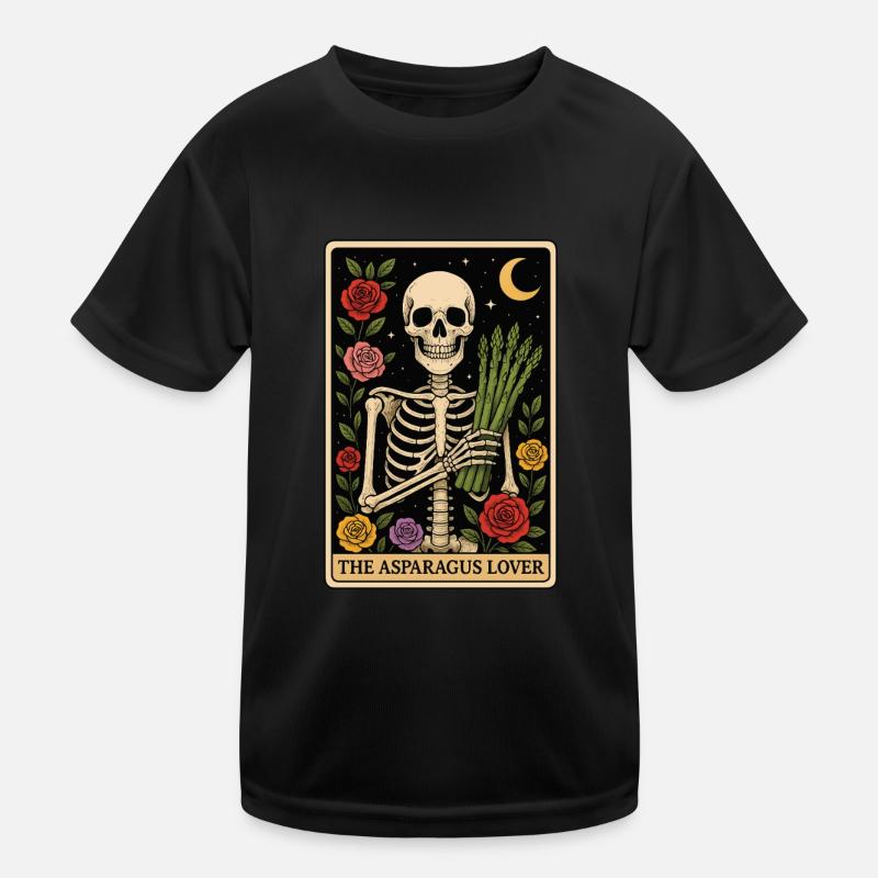 Asparagus Tarot Kids Functional T-Shirt