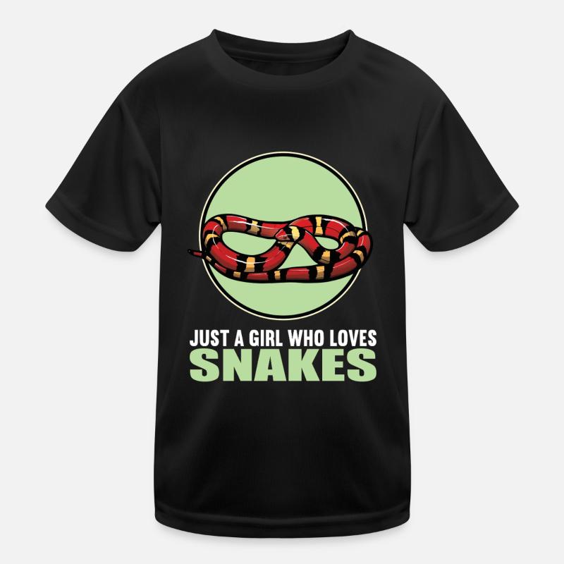 Schlangen Schlange Kinder Funktions-T-Shirt