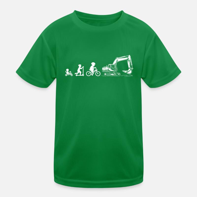 Evolution Amateurs de pelles T-shirt sport Enfant