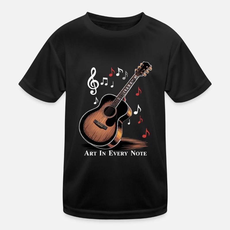 KUNST IN JEDER NOTE Kinder Funktions-T-Shirt