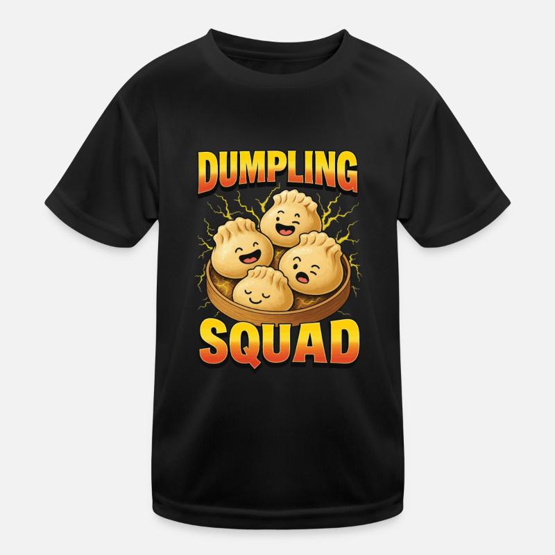 Dumbling Teigtasche Kinder Funktions-T-Shirt