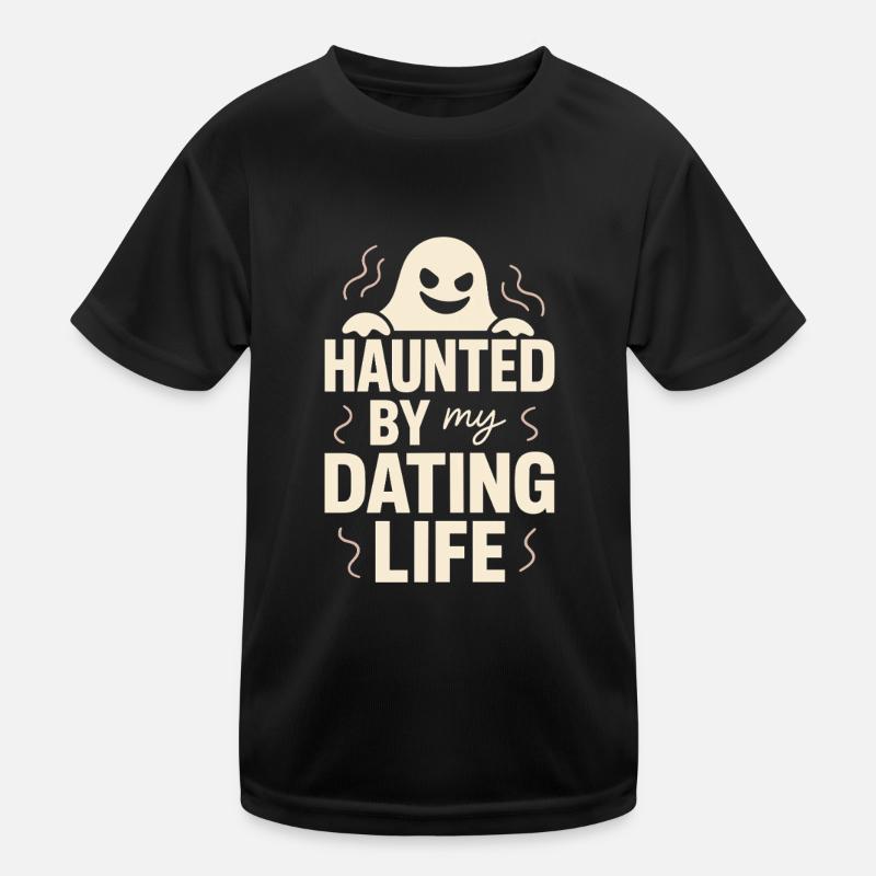 Ghostly breakup-humor-dating-mistake-single Kids Functional T-Shirt