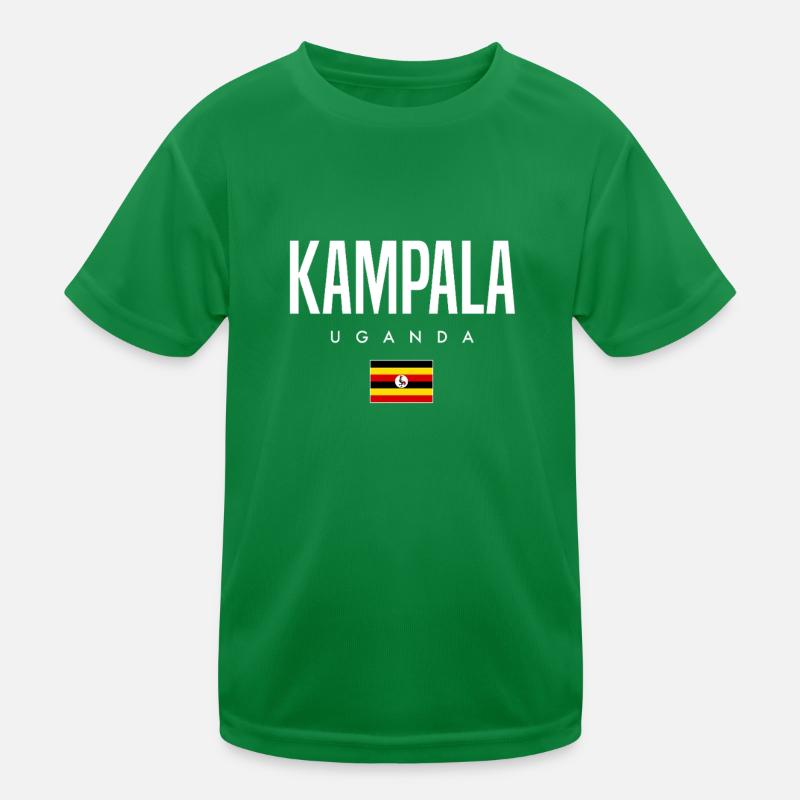 Kampala Uganda Kinder Funktions-T-Shirt