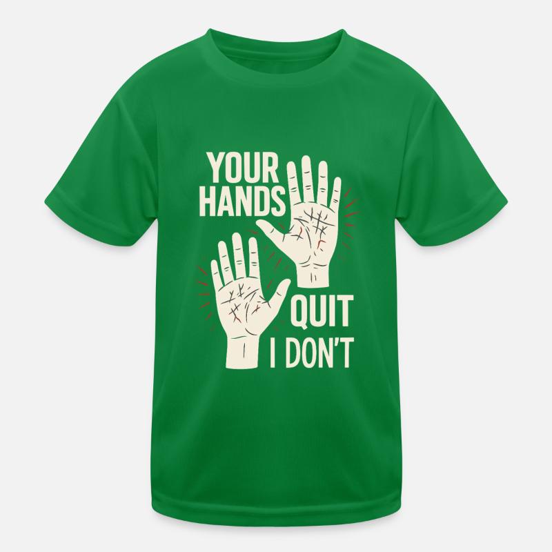 Strength Training for Climbers Hangboard Kids Functional T-Shirt