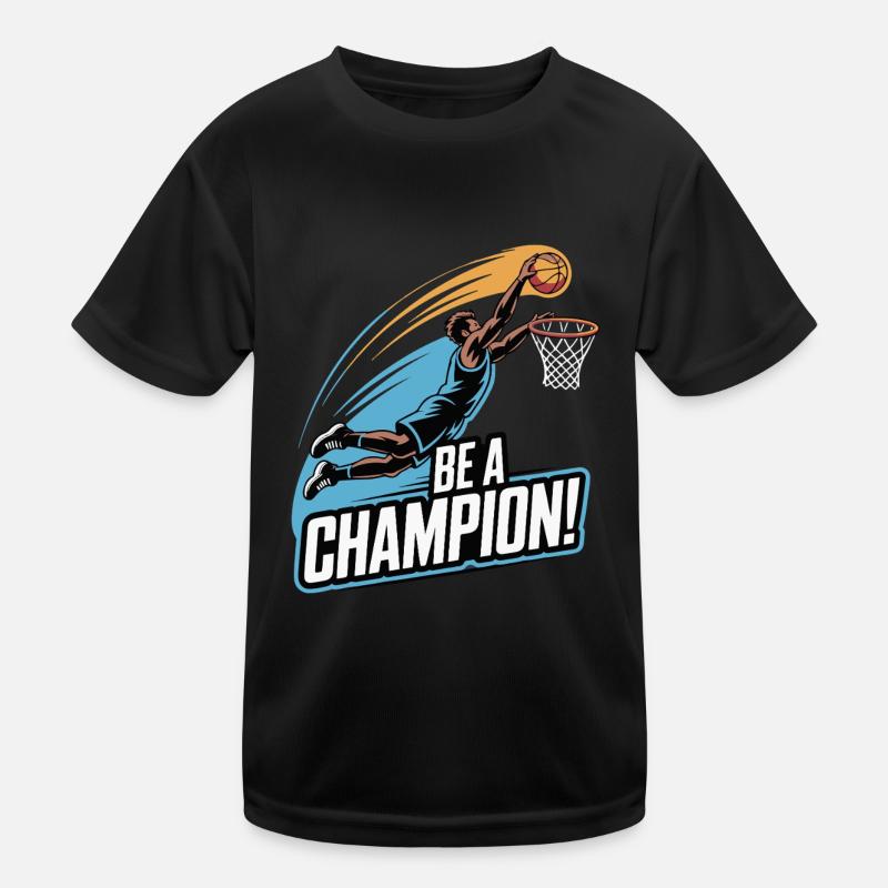 PLAYING BE A CHAMPION Kids Functional T-Shirt