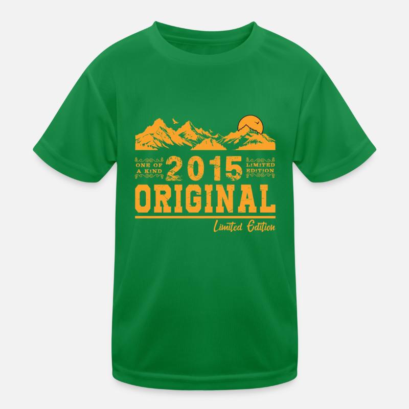 2015 Vintage Born 2015 Vintage Geburtstagsgeschenk Kinder Funktions-T-Shirt