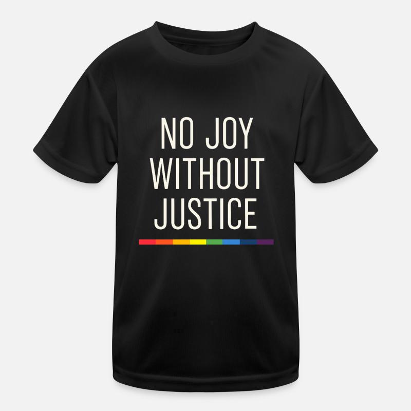 Queer Pride Queer Joy Lgbtq+ Affirmation Trans Kids Functional T-Shirt