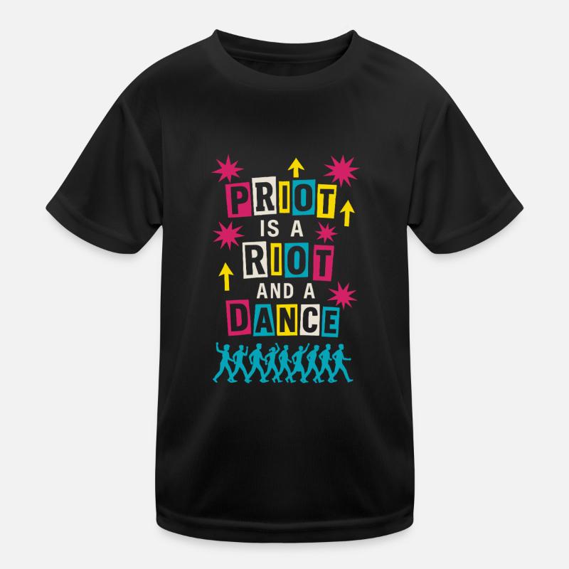Queer Pride Queer Joy Lgbtq+ Affirmation Trans Kids Functional T-Shirt