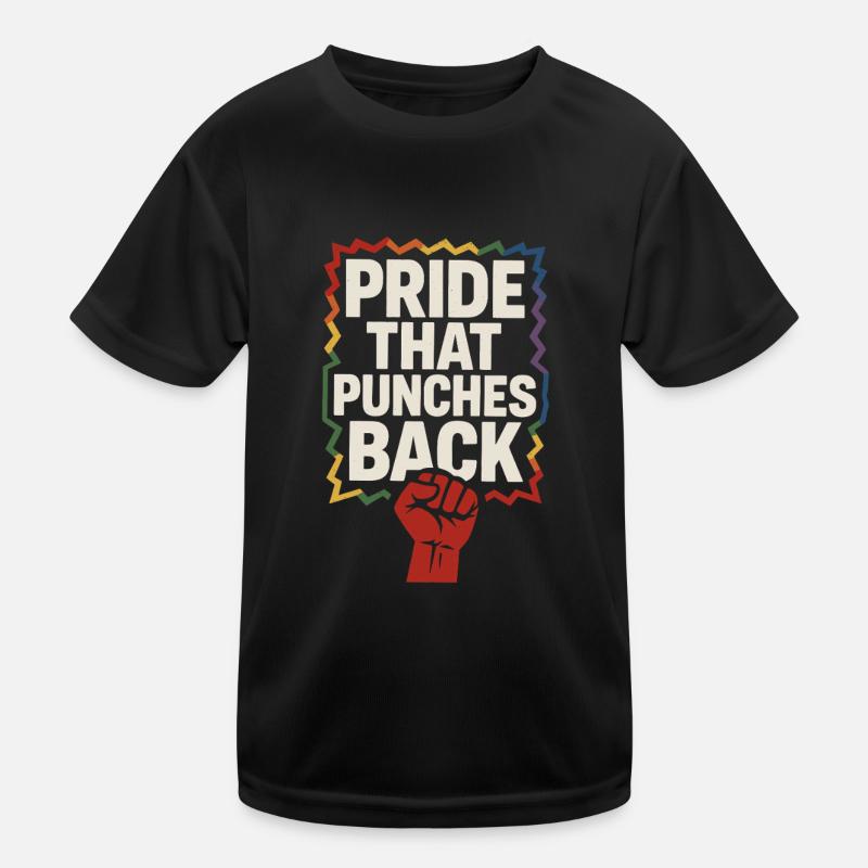 Queer Pride Queer Joy Lgbtq+ Affirmation Trans Kids Functional T-Shirt