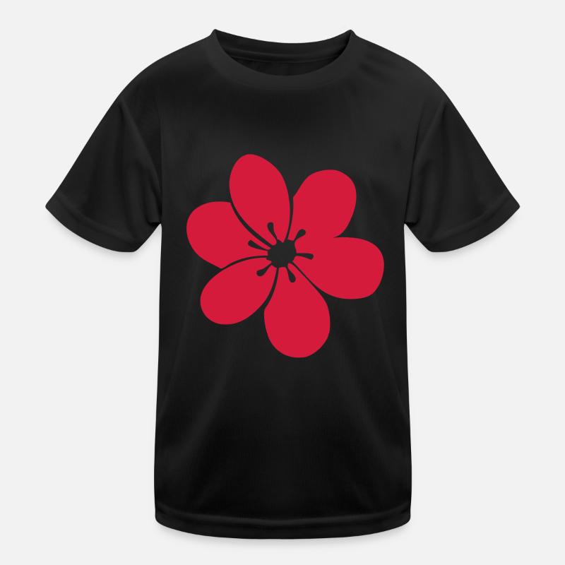 flor Blume Blume blume fiore 2 Kinder Funktions-T-Shirt