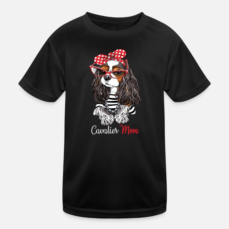 Cavalier King Charles Spaniel Kinder Funktions-T-Shirt