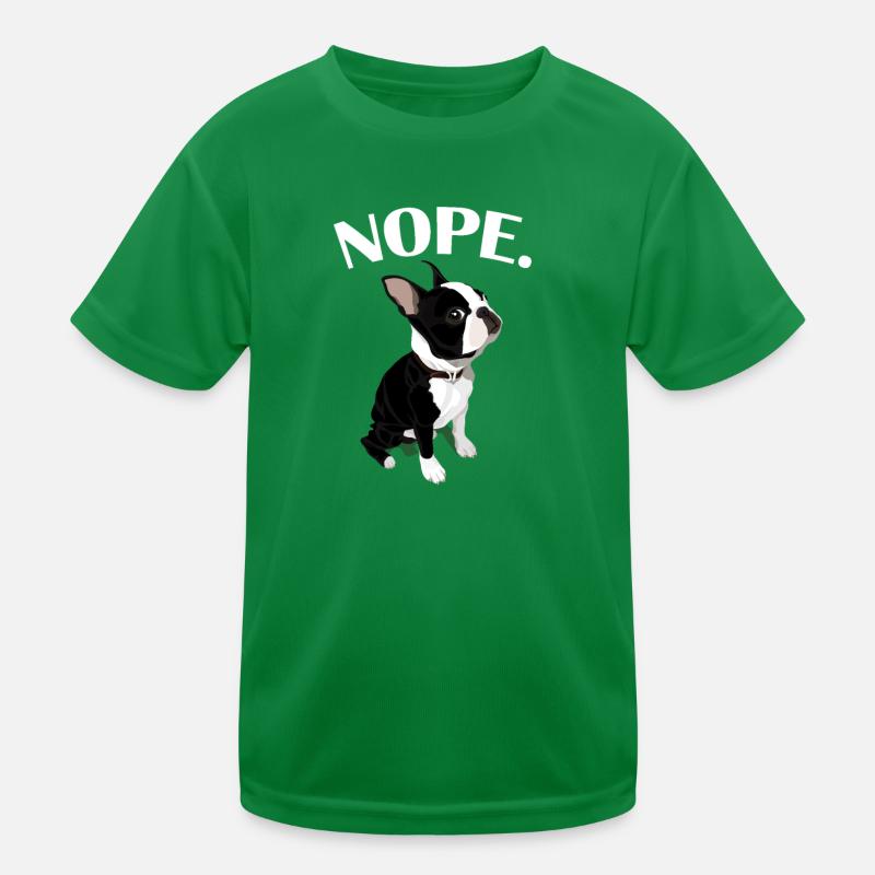 Boston Terrier T-shirt sport Enfant
