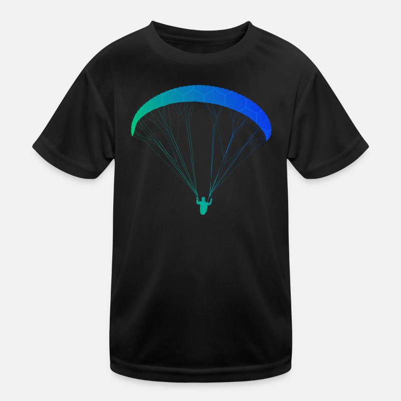 Paragliding Paragleiten Paraglider Paragleiter Kinder Funktions-T-Shirt