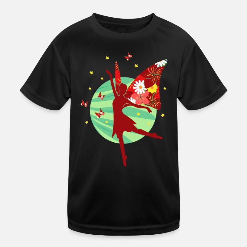 Schmetterlingsfee Kinder Funktions-T-Shirt