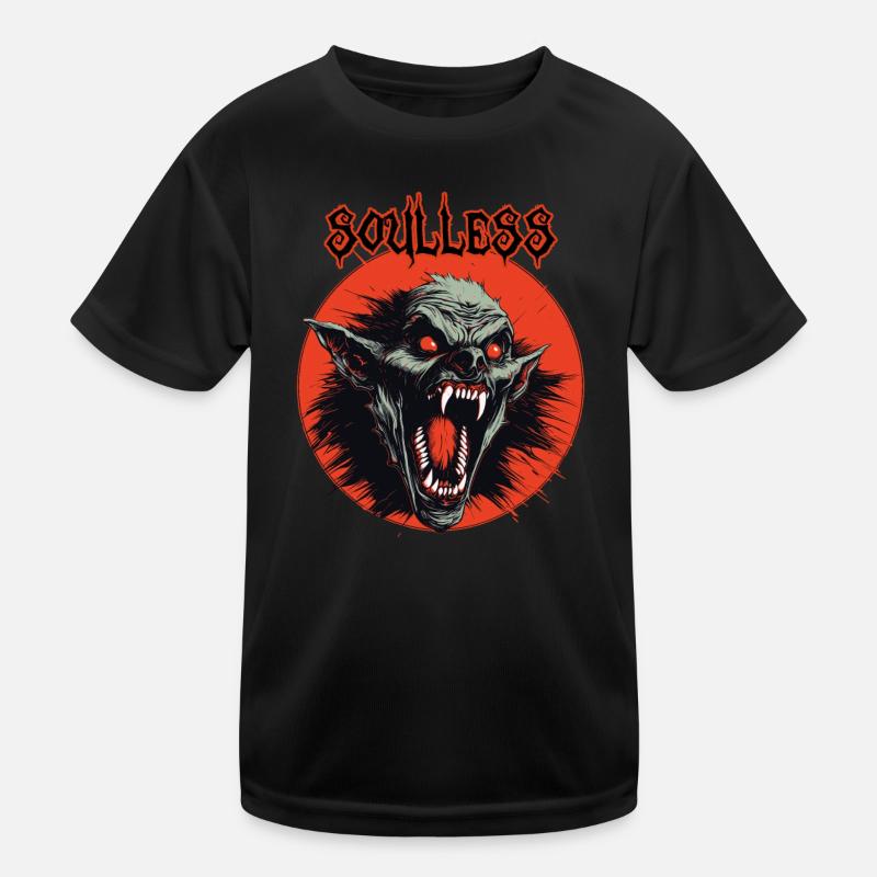 Tête de démon, sans âme, T-shirt sport Enfant