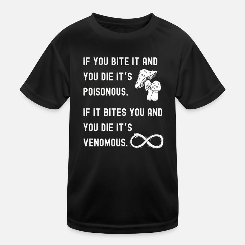 Giftig vs. giftig Kinder Funktions-T-Shirt