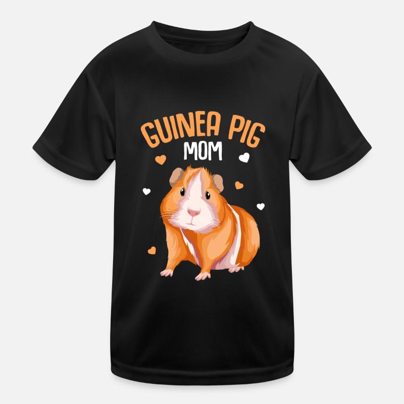 Cochon d’Inde Mama Pet T-shirt sport Enfant