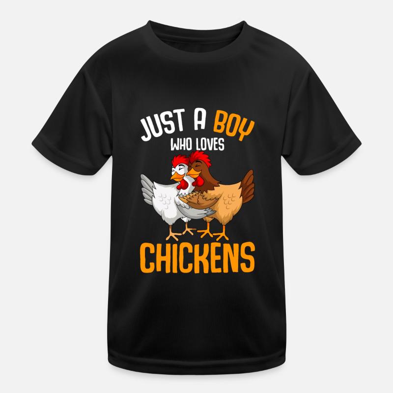 Poulets Jeune Poulet Cadeau T-shirt sport Enfant