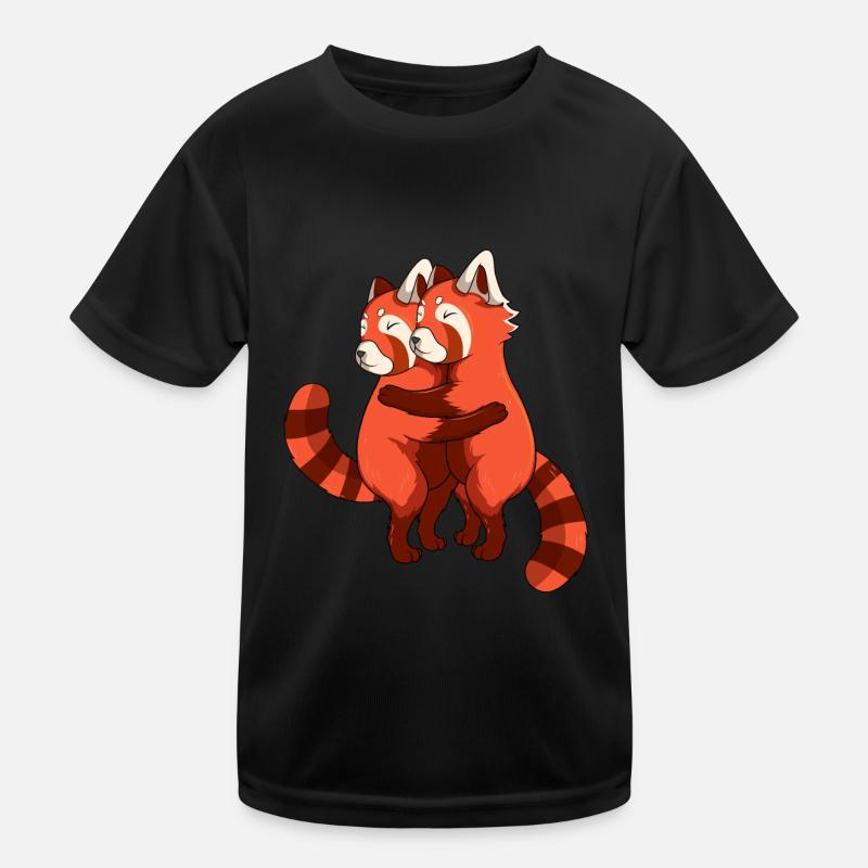 Roter Panda Kinder Mädchen Damen Kinder Funktions-T-Shirt