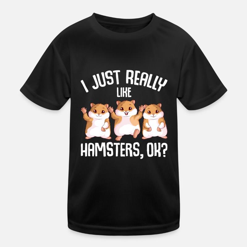 Hamster lover Kids Functional T-Shirt