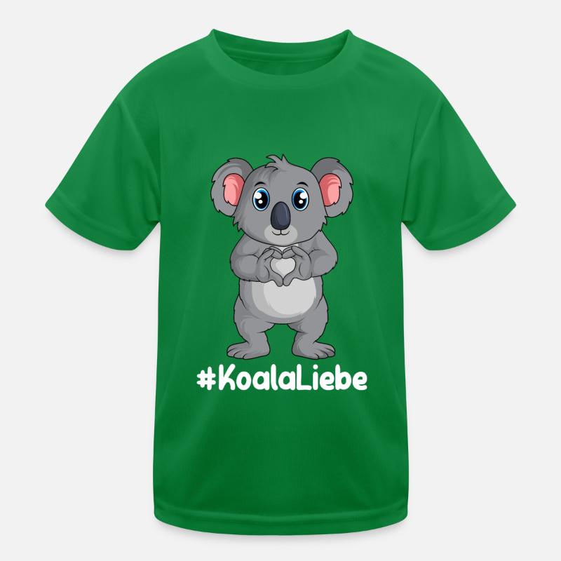 Koala Liebe Koalabär Mädchen Damen Kinder Kinder Funktions-T-Shirt