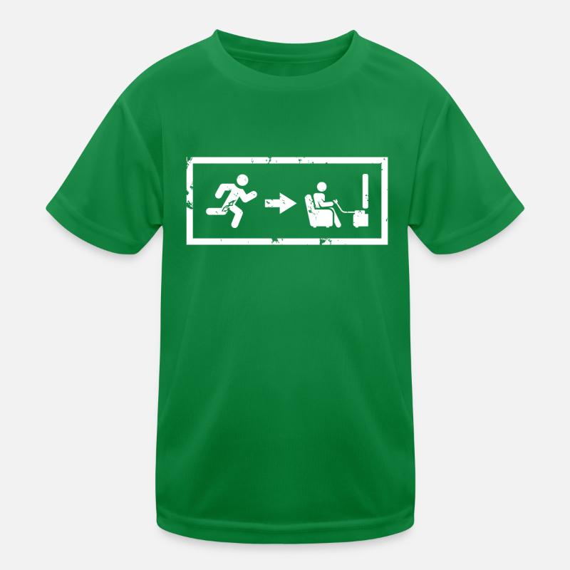 Console de sortie du joueur T-shirt sport Enfant