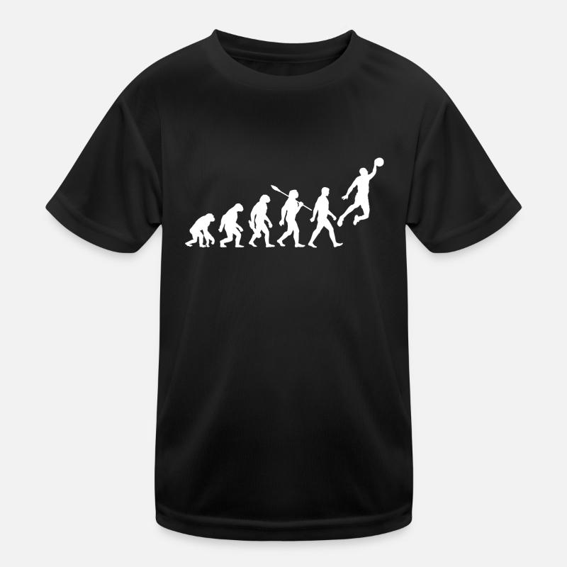 Evolution Basketball - Korbleger Kinder Funktions-T-Shirt