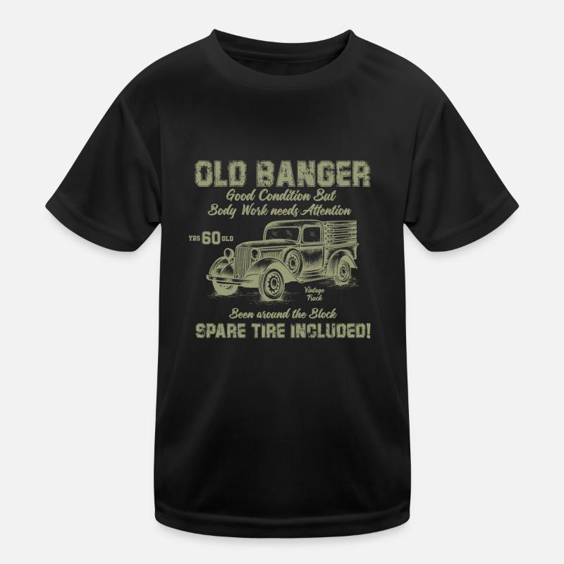 Old Banger 60. Geburtstag Geschenk Gute Kondition Kinder Funktions-T-Shirt
